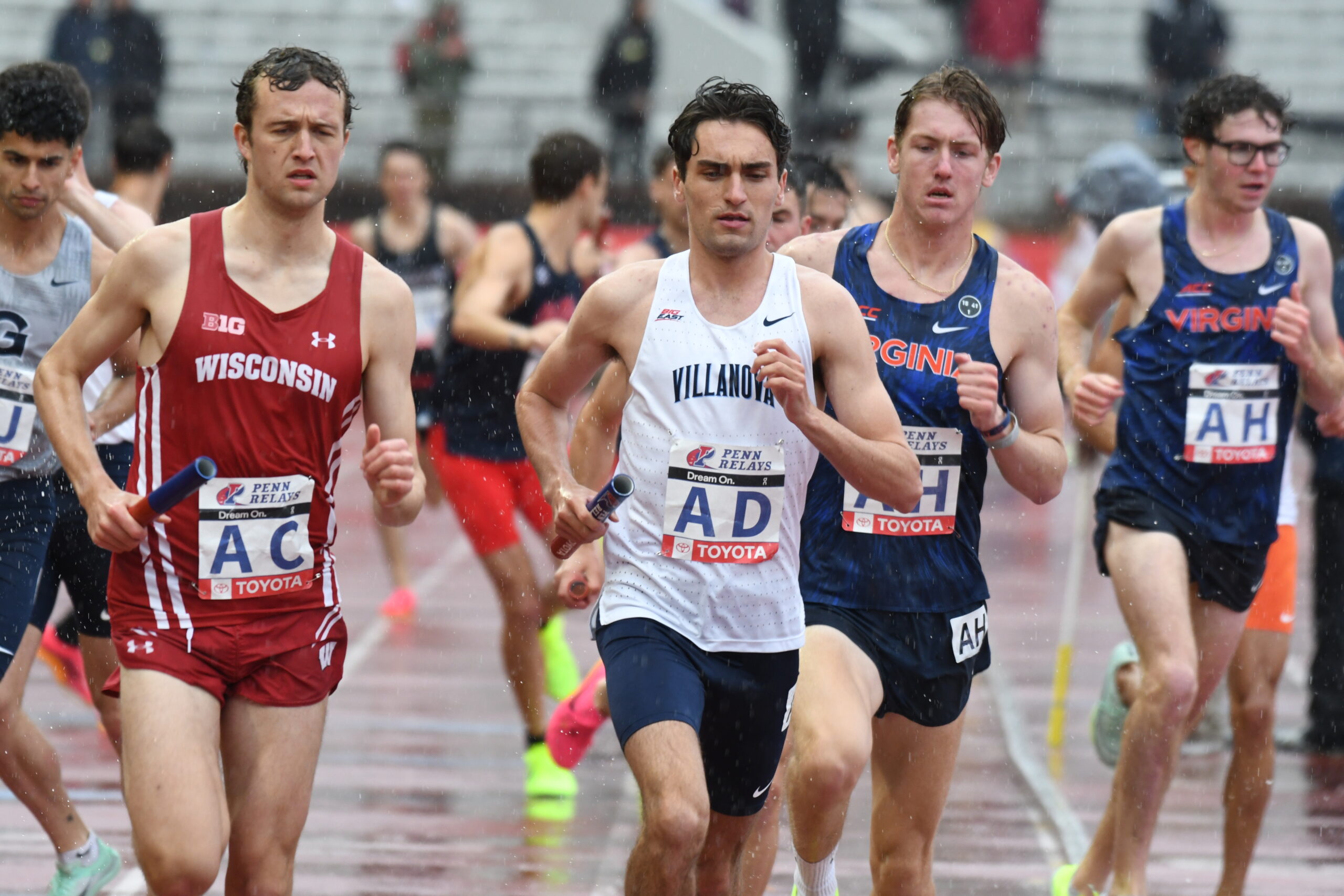 Top Villanova Finishers at the Big East Outdoor Track & Field